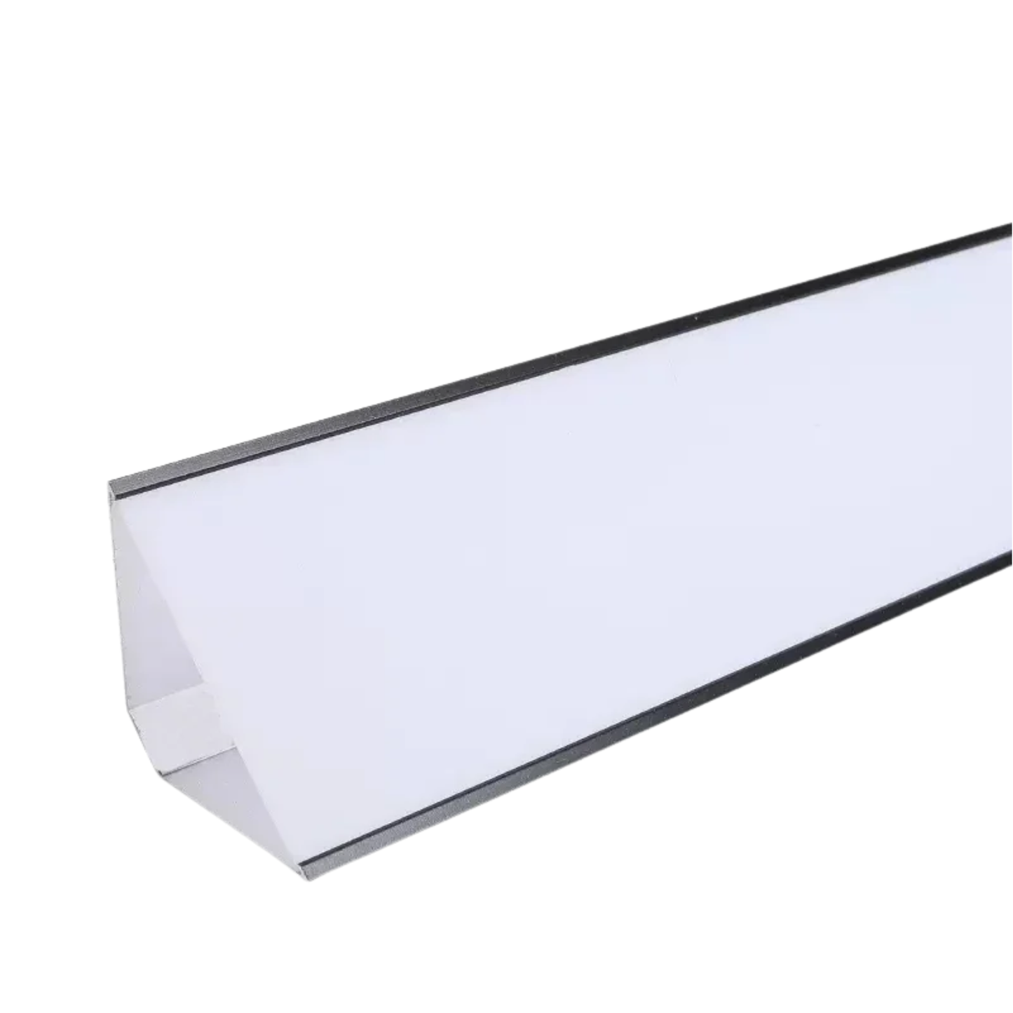 1m Diffuser Black 5 Pack LED Aluminium Channel