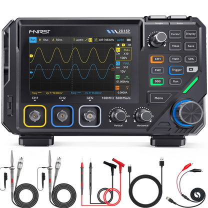 2 Channel 100MHz Digital Oscilloscope Multimeter 3in1