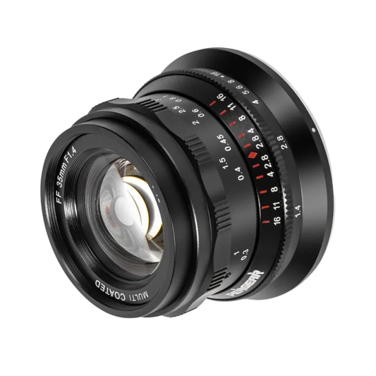 Compact 35mm F1.4 Manual Focus Lens for RF Cameras