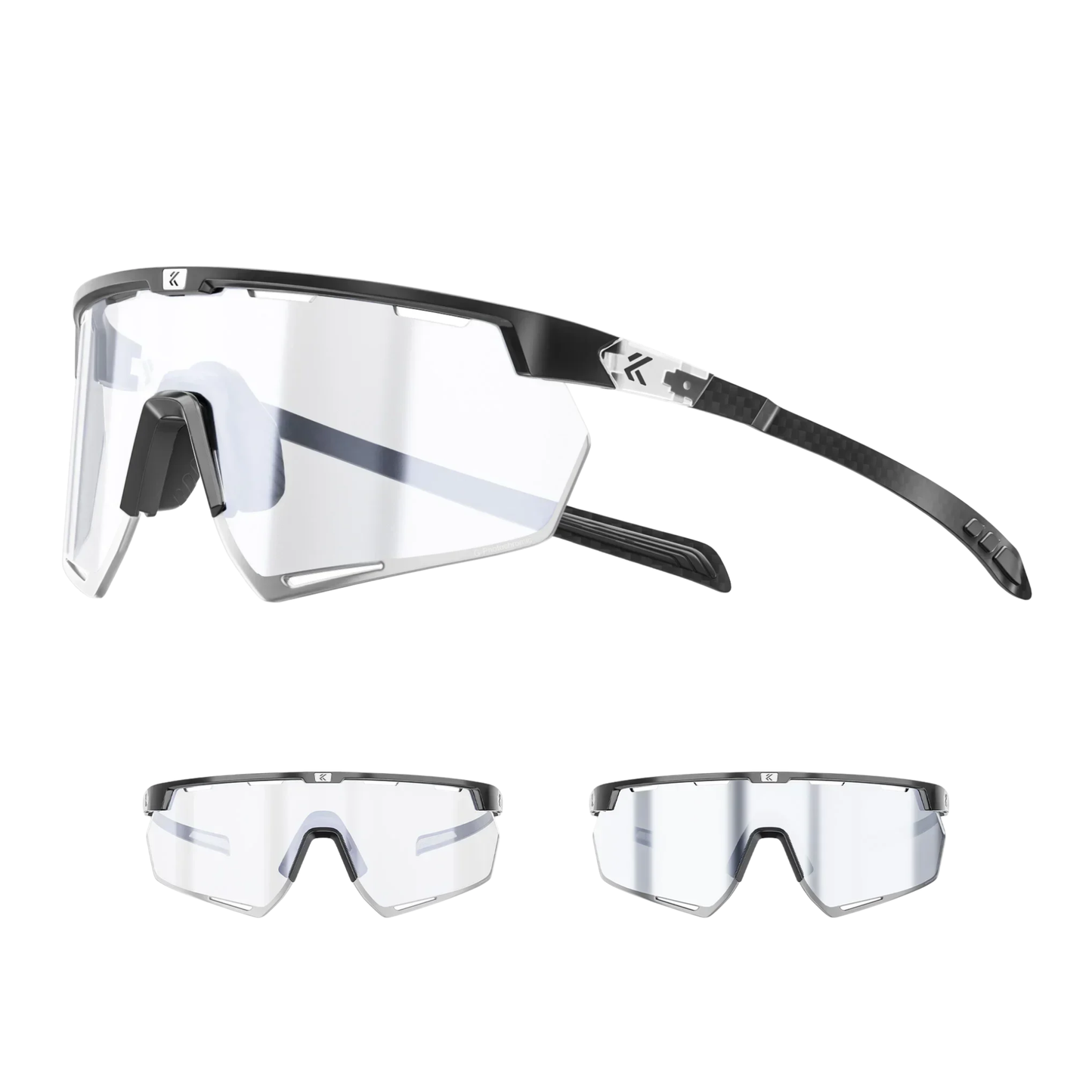 Photochromic Cycling Sunglasses UV400 Lightweight MTB Bike Glasses