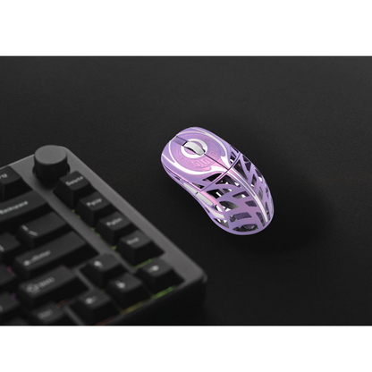 High Precision Gaming Mouse PAW3950HS Wireless Purple
