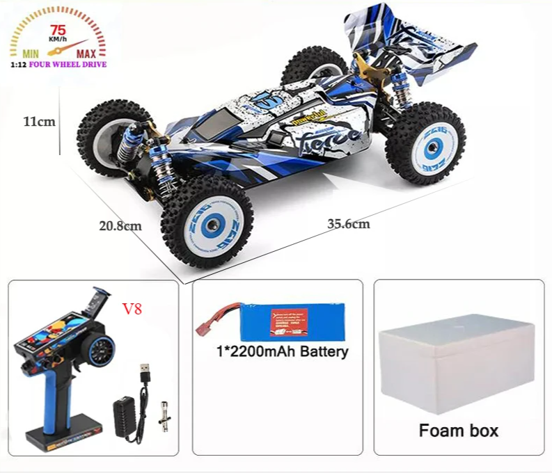 Off Road High Speed 4WD RC Car for Racing Fun