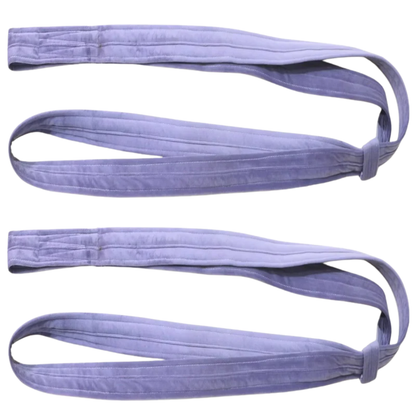 2m Light Purple Aerial Straps Acrobatics Rope Loop