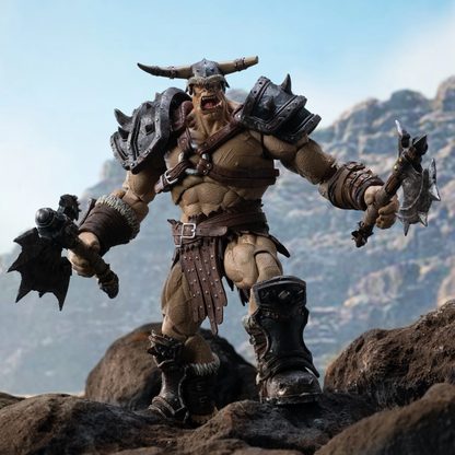 Limited Edition Orc Captain Action Figure Fleshcolour Boxed