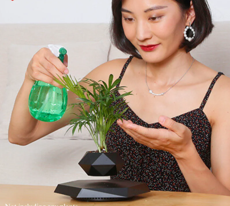 Floating Magnetic Levitation Plant Pot for Succulents