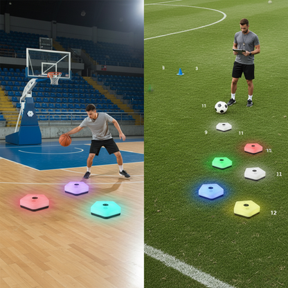 Wireless Sports Training Lights 4 Pack with Bag