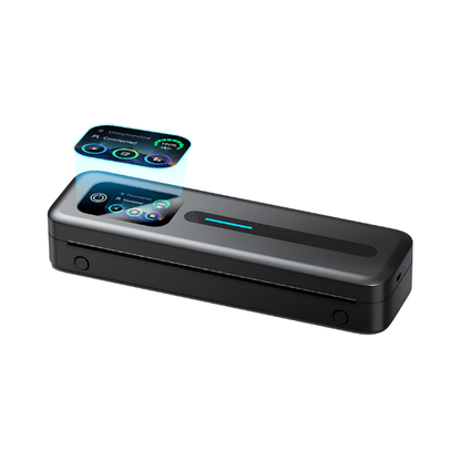 Portable A4 Thermal Printer Bluetooth Wireless Touchscreen