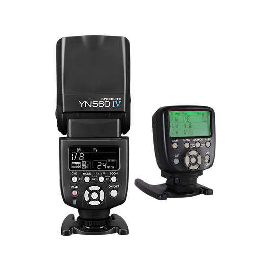 Portable YN560 IV Speedlite with TX II Trigger for Nikon