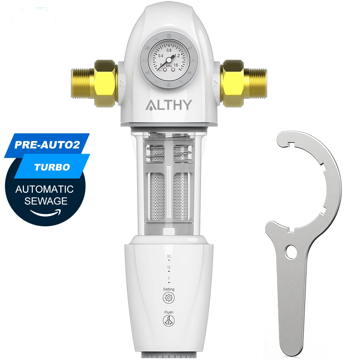Automatic Backwash Sediment Water Filter for Whole House