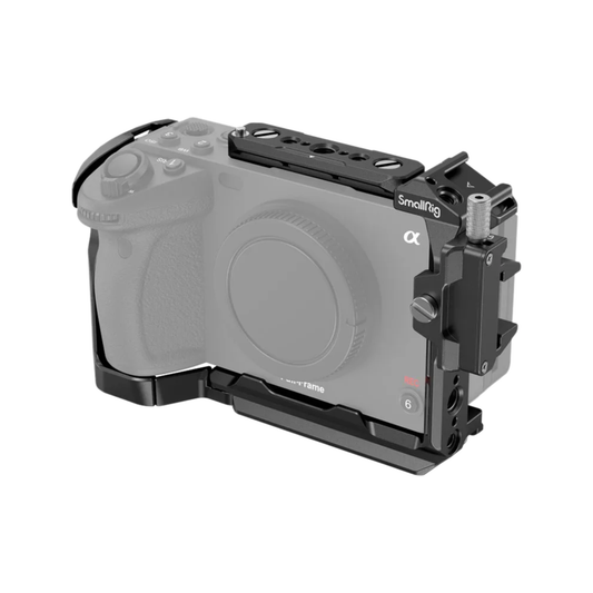 Camera Cage Rig Kit with Cold Shoe Rail