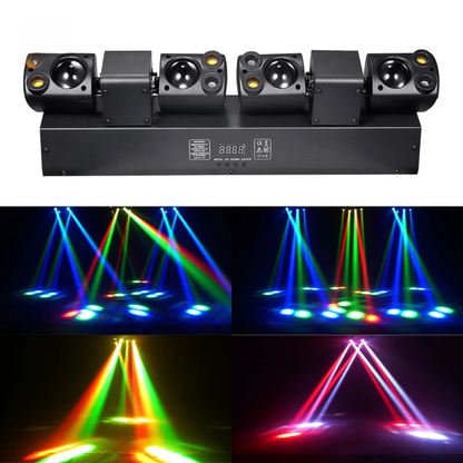 80W LED Dual-Head Moving Head DJ Party Light