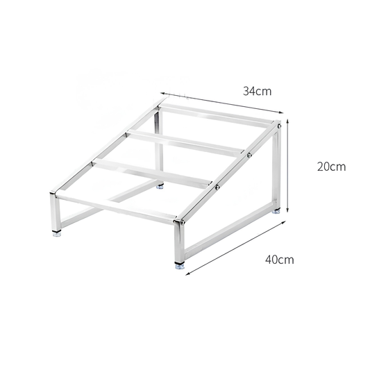 9 Piece Transparent GN Pans Buffet Storage Container Set
