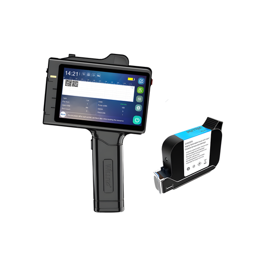 Cordless Inkjet Printer Gun with 1 Ink Cartridge