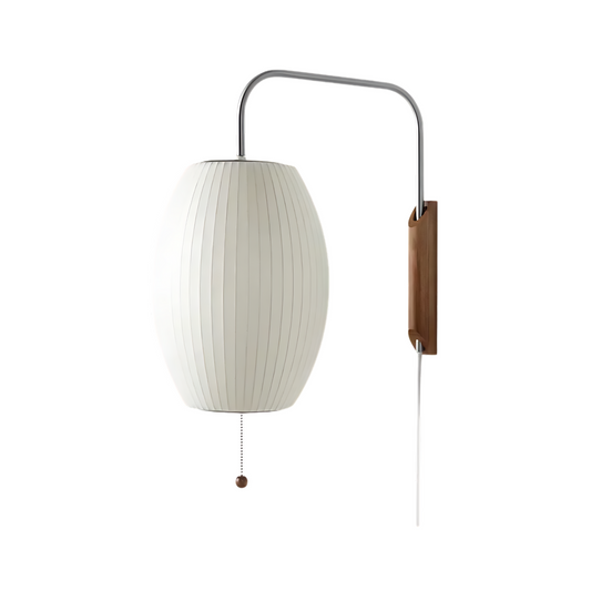 Stylish Silk Wall Lamp LED E27 for Living and Study