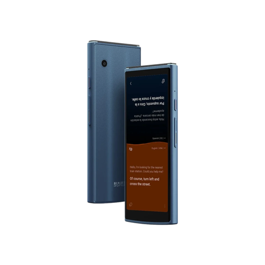 Portable Real-Time Language Translator Device Blue