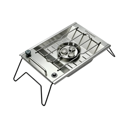 8000W 3 Burner Portable Gas Camping Stove Stainless Steel