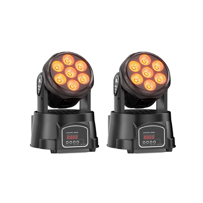 2PCS 105W LED Moving Head Beam Spot Stage Lights