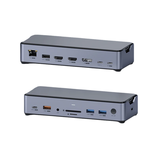 Type-C Hub for Laptops with 8K DP & Multiple Ports