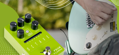FS08 Guitar Octave Effects Pedal with 7 Presets