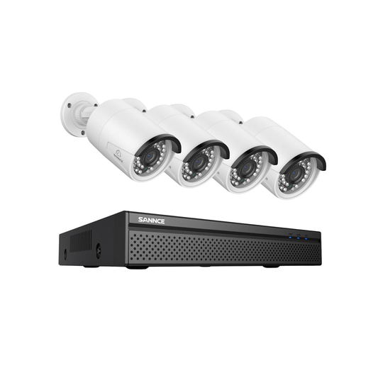 8CH 5MP PoE Security System with Audio