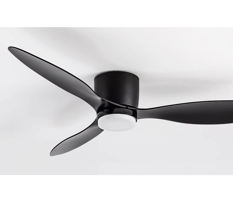 Ceiling Fan with LED Light Quiet Low Profile Remote Control