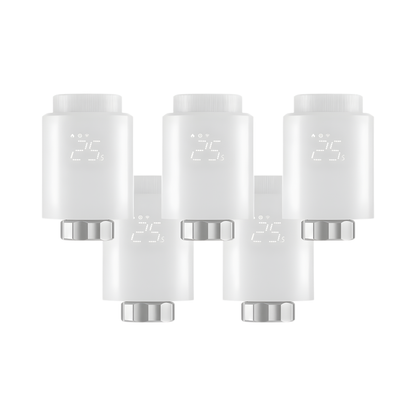 SONOFF 5-Pack Smart Heating Radiator Valves with Remote and Voice Control
