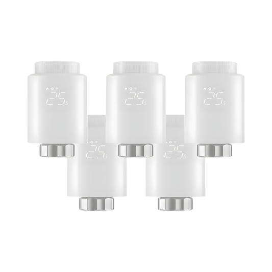 SONOFF 5-Pack Smart Heating Radiator Valves with Remote and Voice Control