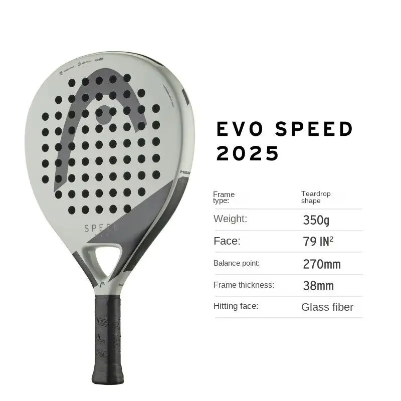 Evo SPEED Carbon Fiber Padel Racket Lightweight Performance