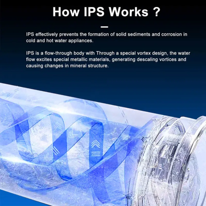 Whole House Inline Water Softener and Scale Descaler