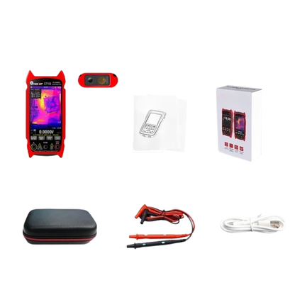 Thermal Imaging Multimeter Kit with Macro Lens Attachment