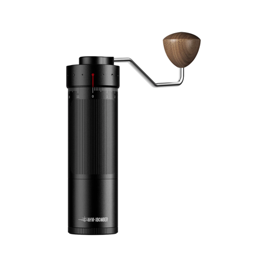 Externally Adjustable Manual Espresso Grinder for Baristas