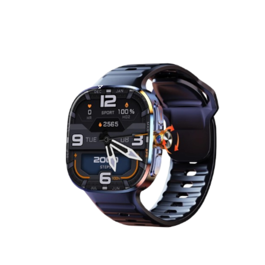 MESH 5G Android AMOLED Smartwatch GPS Camera