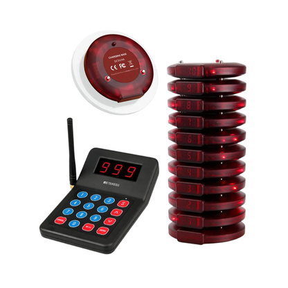 Ten Pager Wireless Calling System for Cafes and Food Trucks