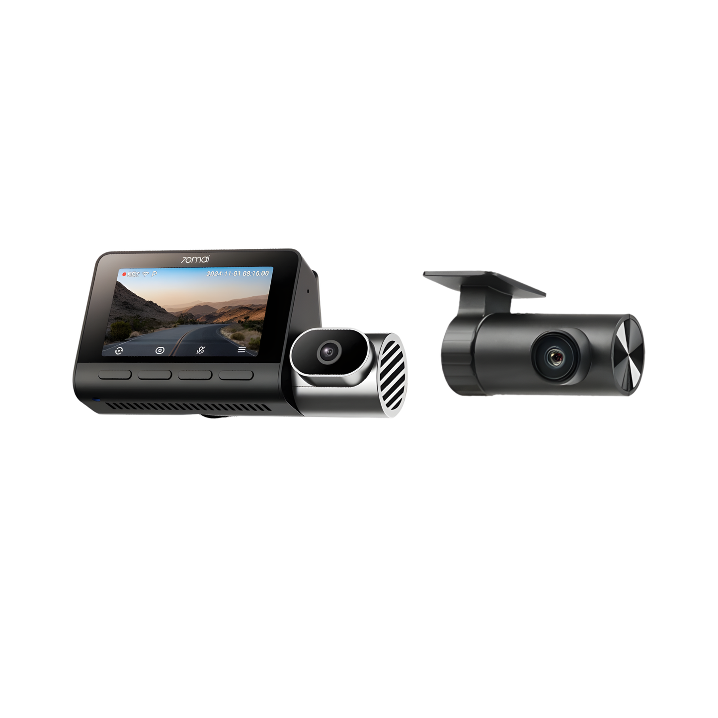 4K 3-Channel HDR Dash Cam 512GB GPS Parking Mode