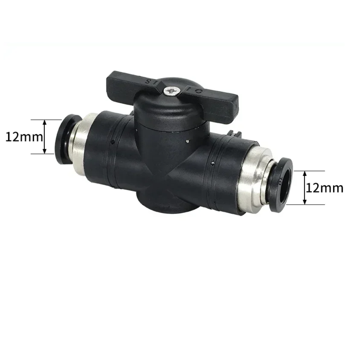 12mm Pneumatic Quick-Fit Hand Valve 50pcs
