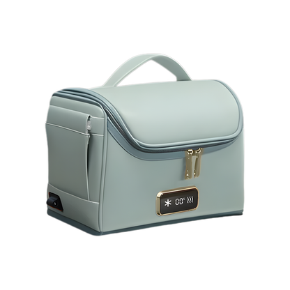Portable 12V Mini Car Fridge with Cooling and Heating Function