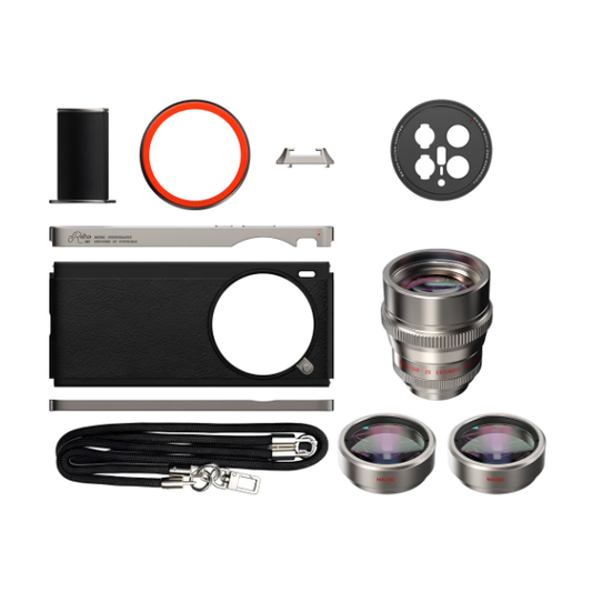 Retro Photography Phone Case Kit with Macro Lens