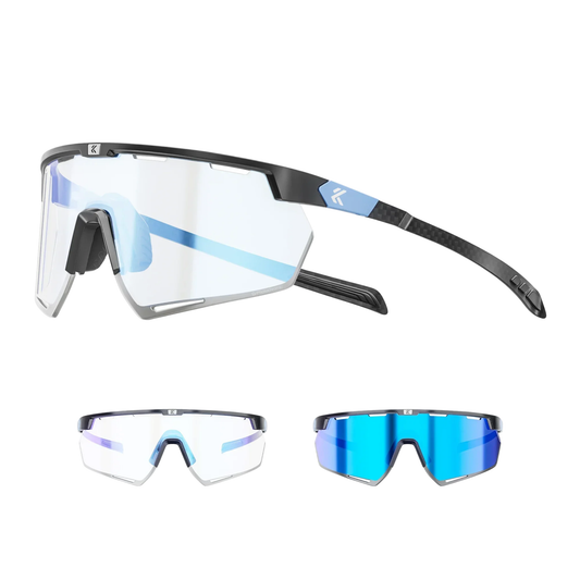 Photochromic Sports Bike Sunglasses Lightweight UV400 Glasses