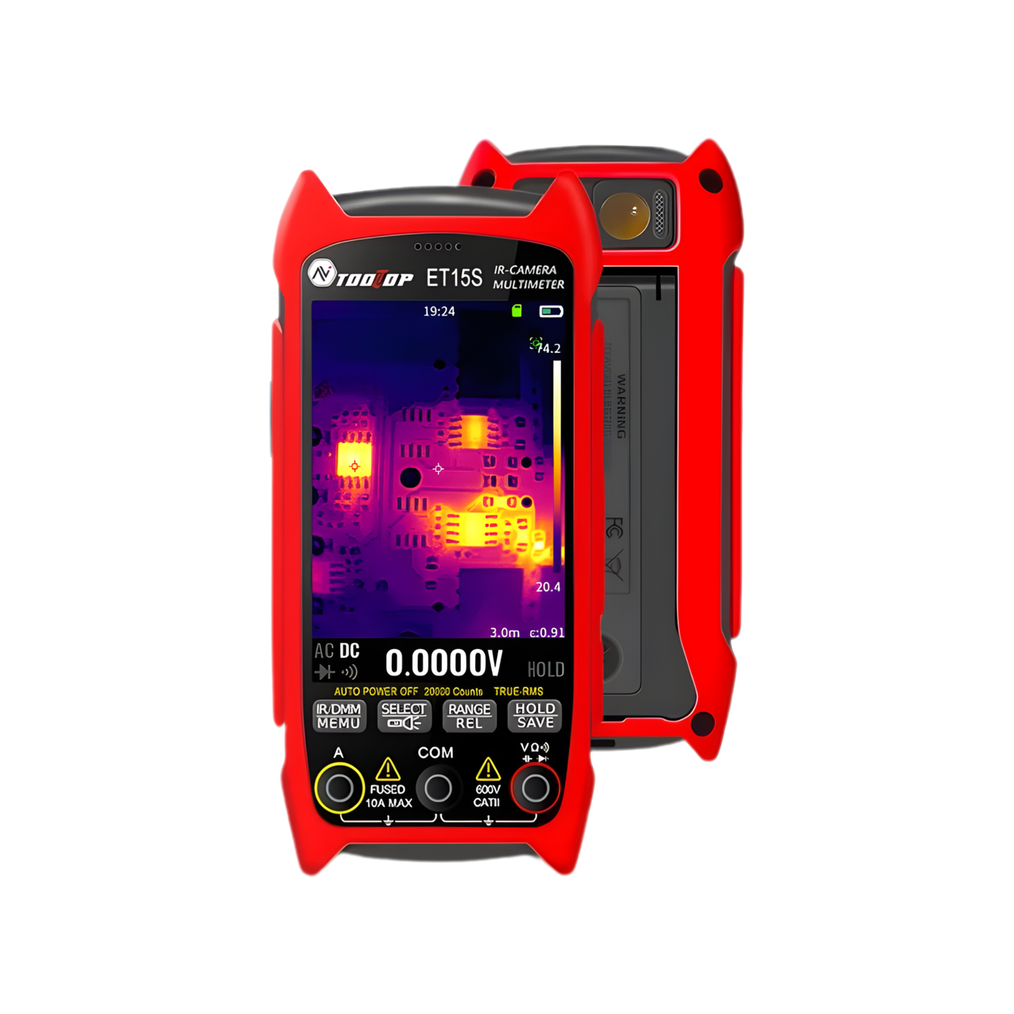 Professional Thermal Imager 256x192 IR Sensor 3.5 Inch Display