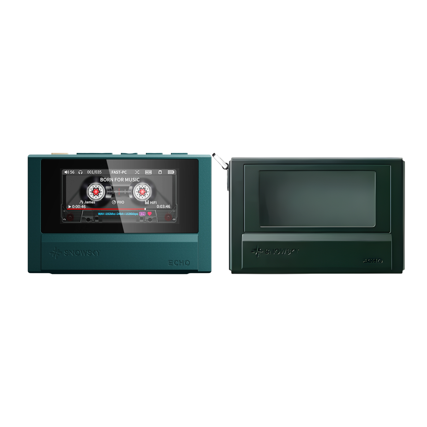 Compact Hi-Res MP3 Player DSD WAV Bluetooth