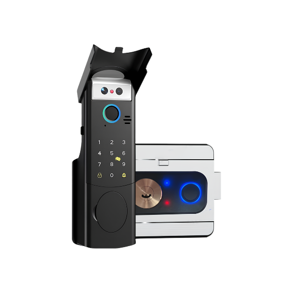 Waterproof Smart Face Recognition Door Lock with RFID Access