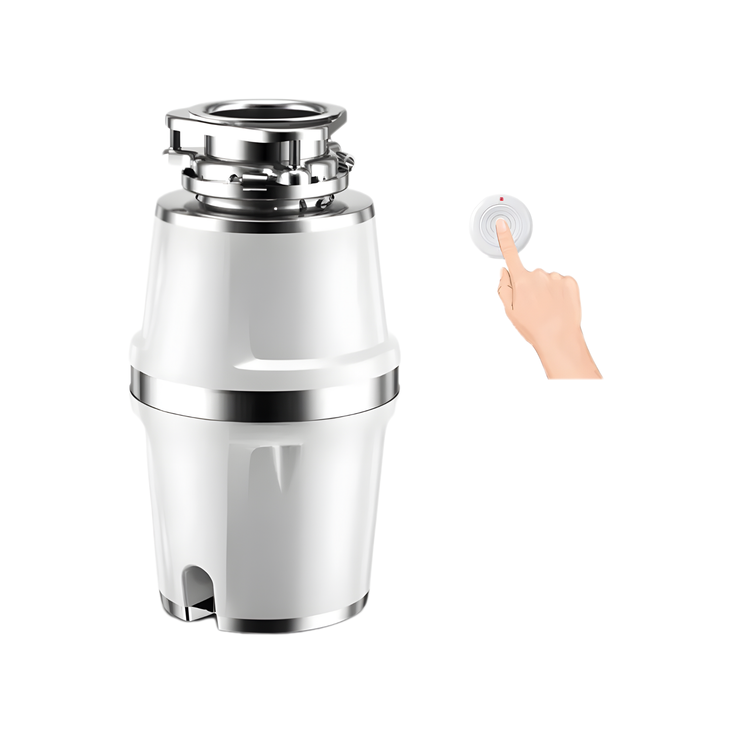 1HP Wireless Garbage Disposal Food Waste Disposer