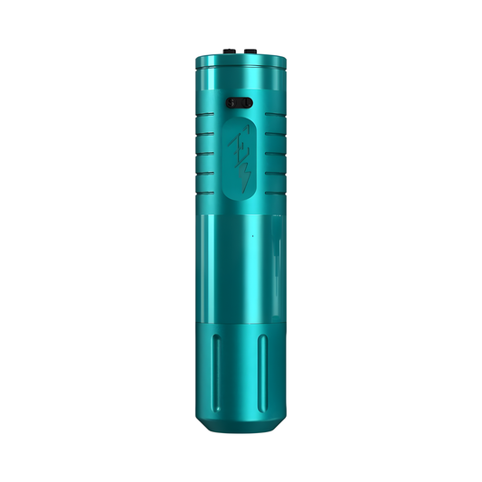 Portable Mint Blue Tattoo Pen with 40 Cartridges