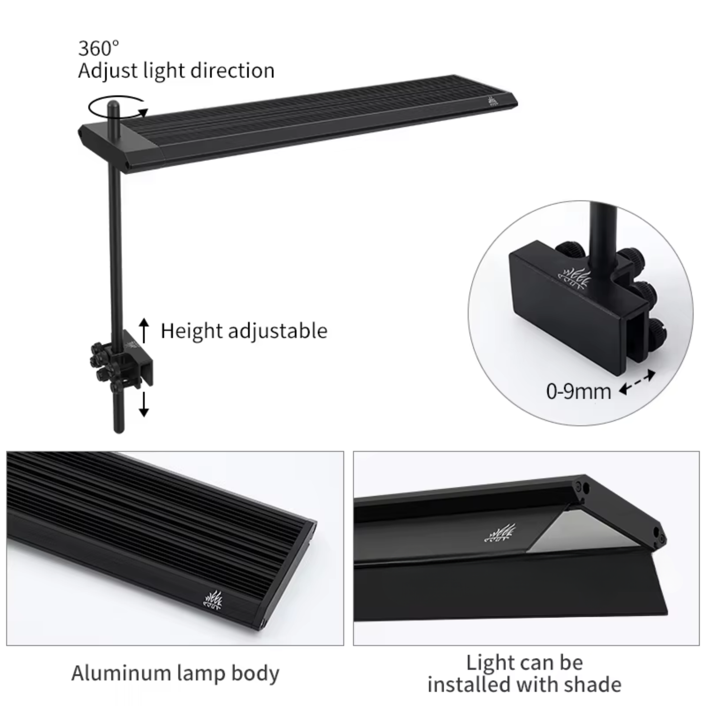35W PRO S450 LED Aquarium Light for Reefs