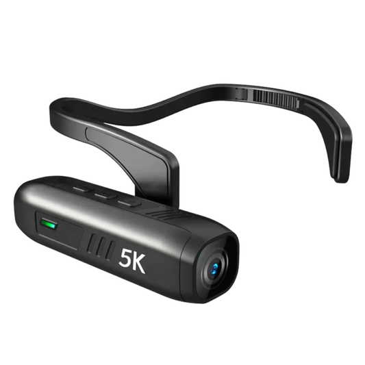 5K Head Mount Video Camera 30MP Waterproof