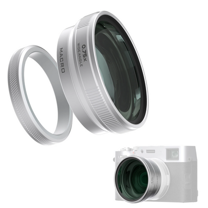 2in1 Macro Wide Angle Lens for X100 Series