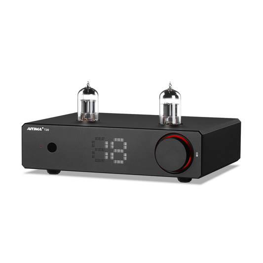 Fully Balanced Stereo Tube Preamp with ECC83 Valve and DAC