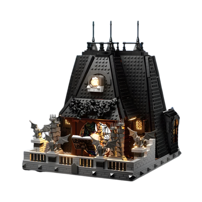 2419PCS Wednesday Addams House Building Block Model Kit
