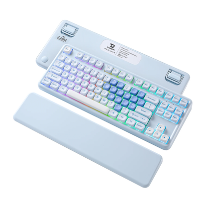 RGB Wireless Mechanical Keyboard with Wrist Rest