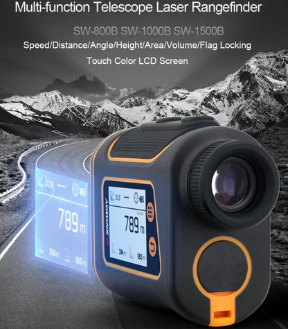 Laser Rangefinder Distance Meter with LCD Display
